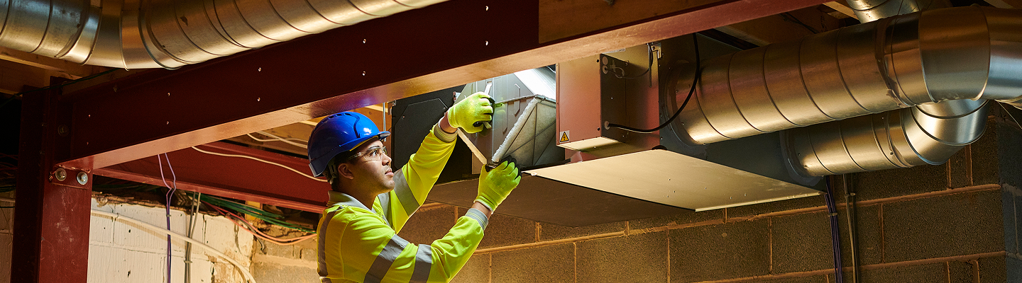 ダクト配管工事不要のキービジュアル画像