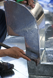 加工している写真